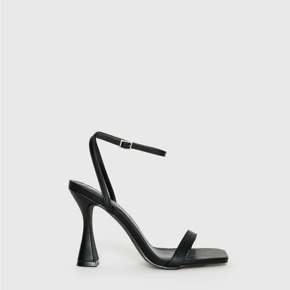 Infinity Heels Black - Princess Polly